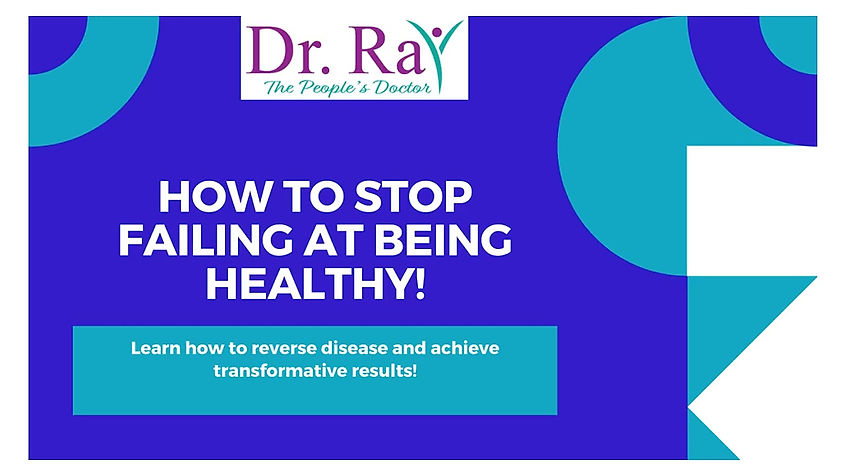 How To Stop Failing At Being Healthy